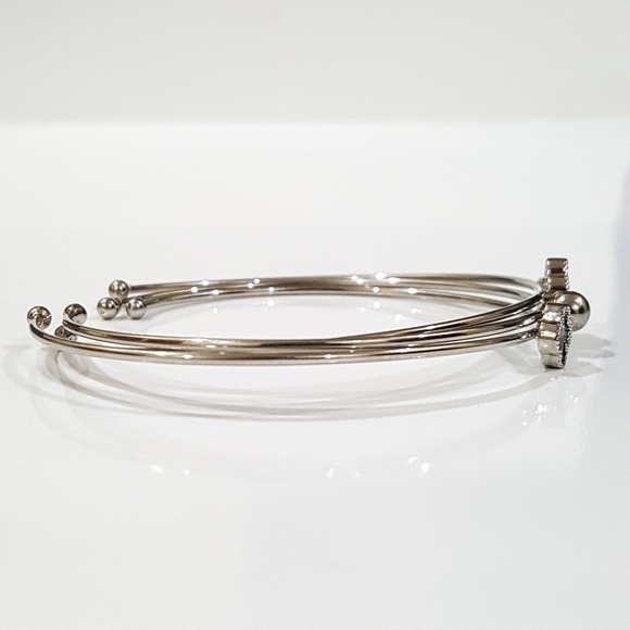 Silver & Black Bracelet Set - Picture 2 of 8